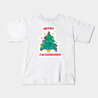 Fabulous Christmas Tree Kids T-Shirt